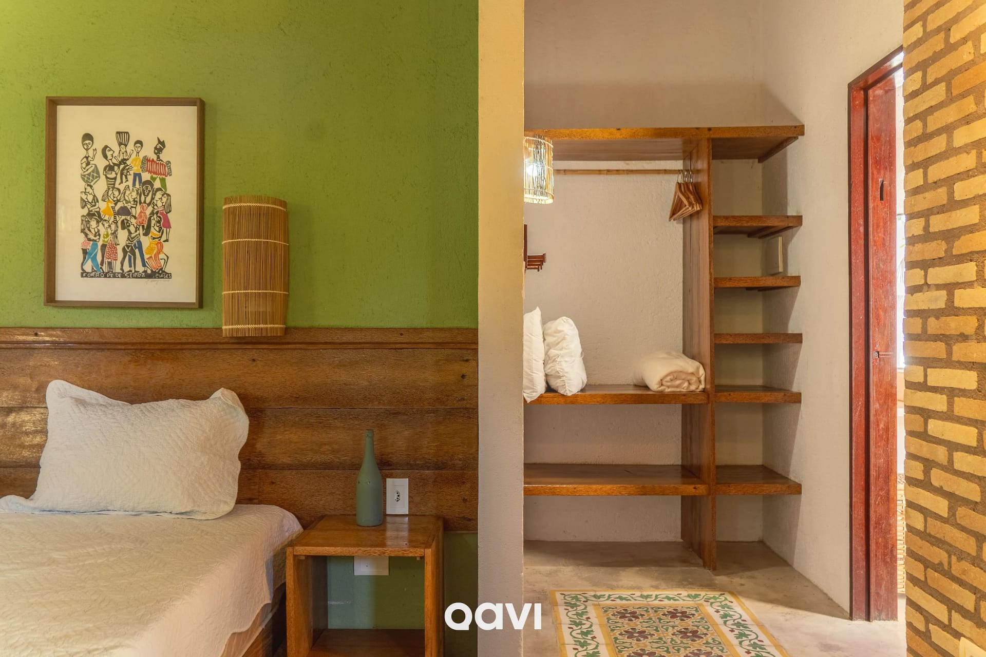 Quarto — Casa Manatí Beira-Mar em Milagres by Qavi