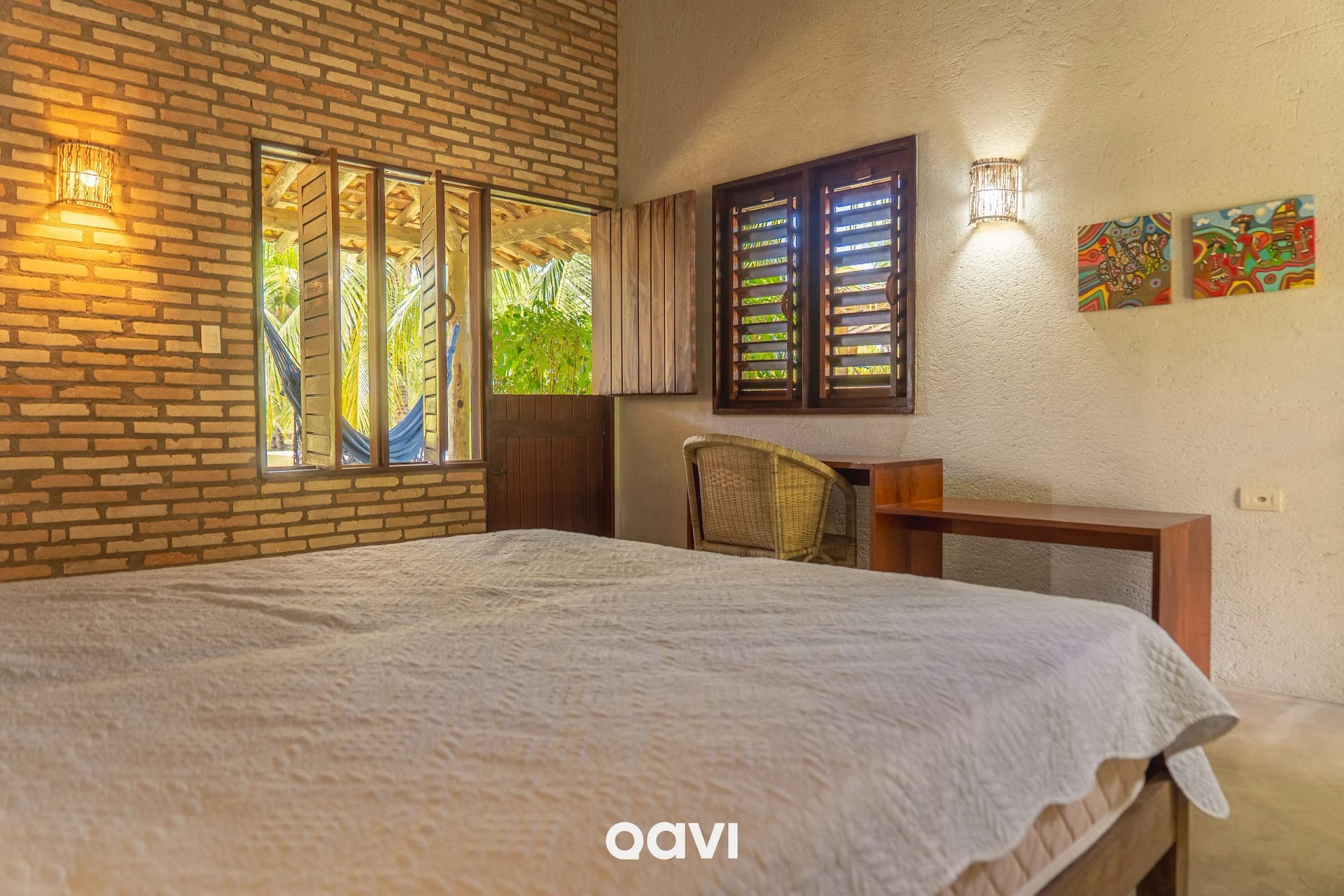 Quarto — Casa Manatí Beira-Mar em Milagres by Qavi