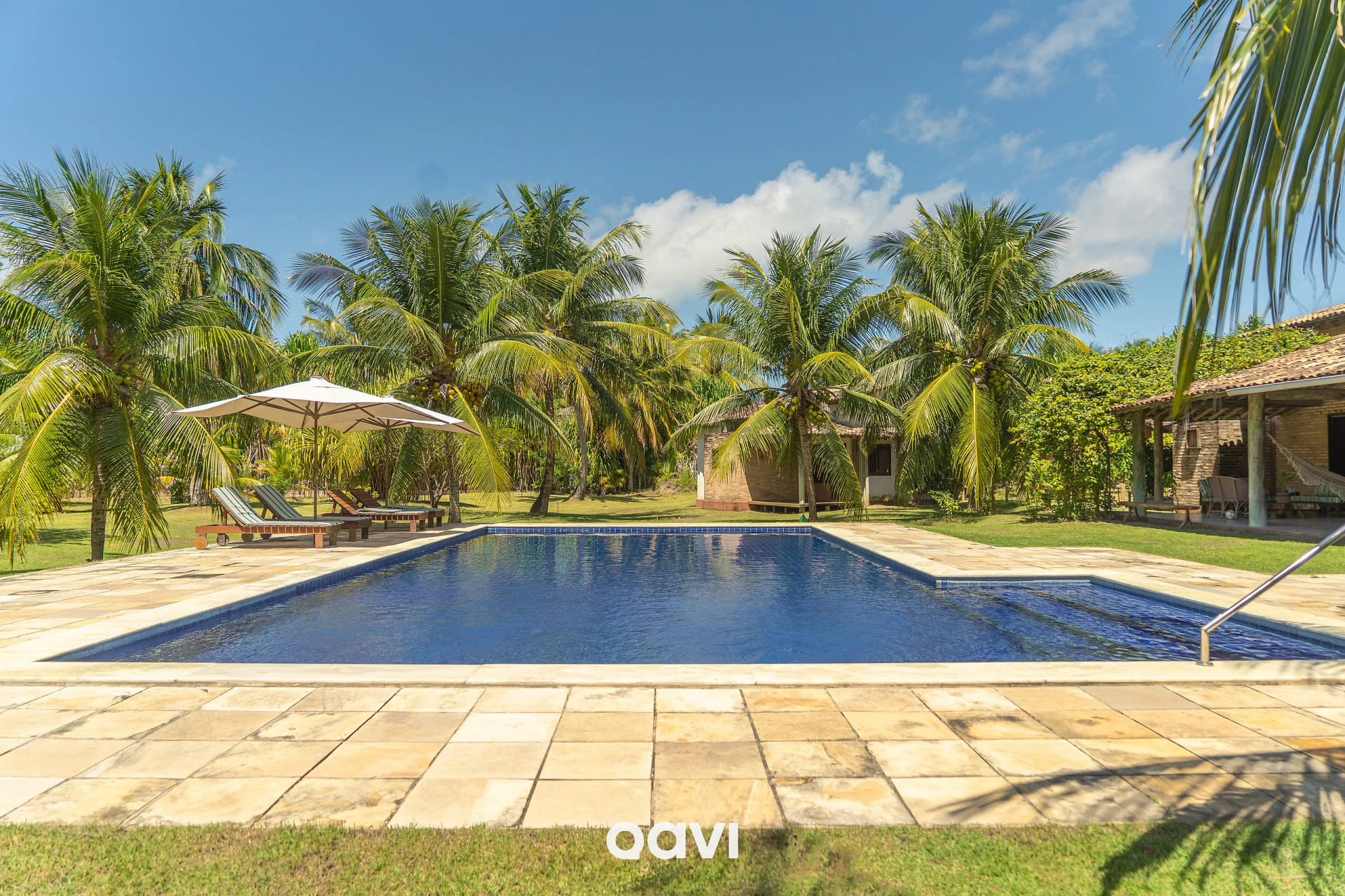 Piscina — Casa Manatí Beira-Mar em Milagres by Qavi