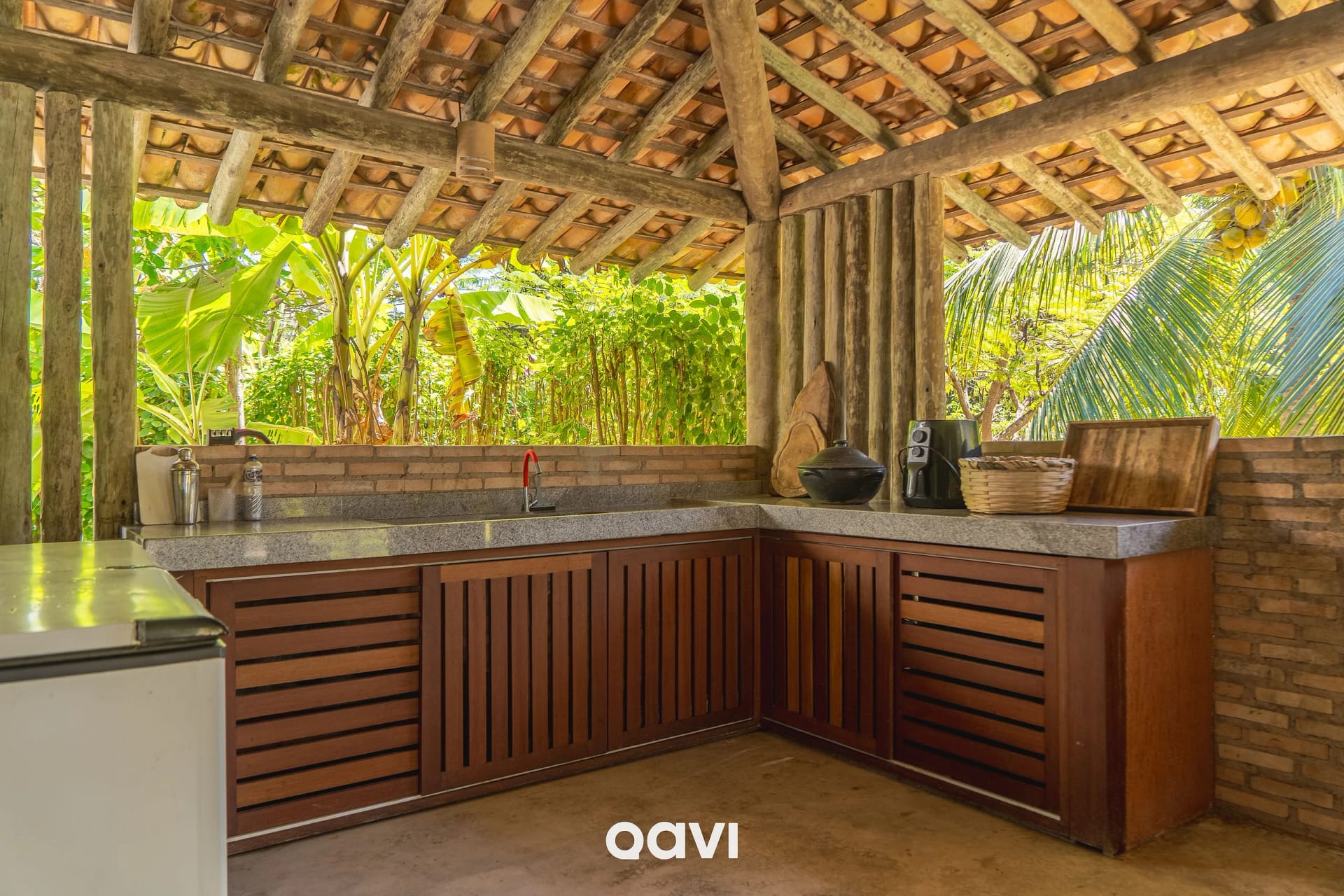 Cozinha ou kitnet — Casa Manatí Beira-Mar em Milagres by Qavi