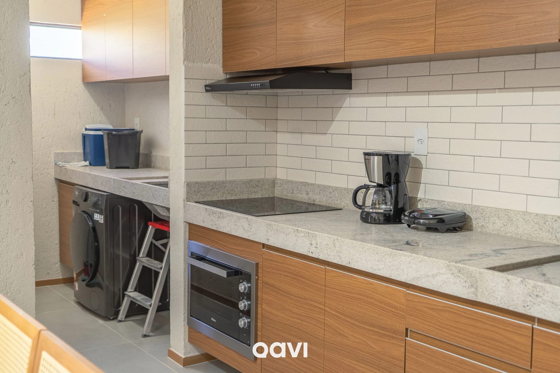 Kitchen or kitchenette — Apartamento Vista Piscina Azuk Patacho by Qavi