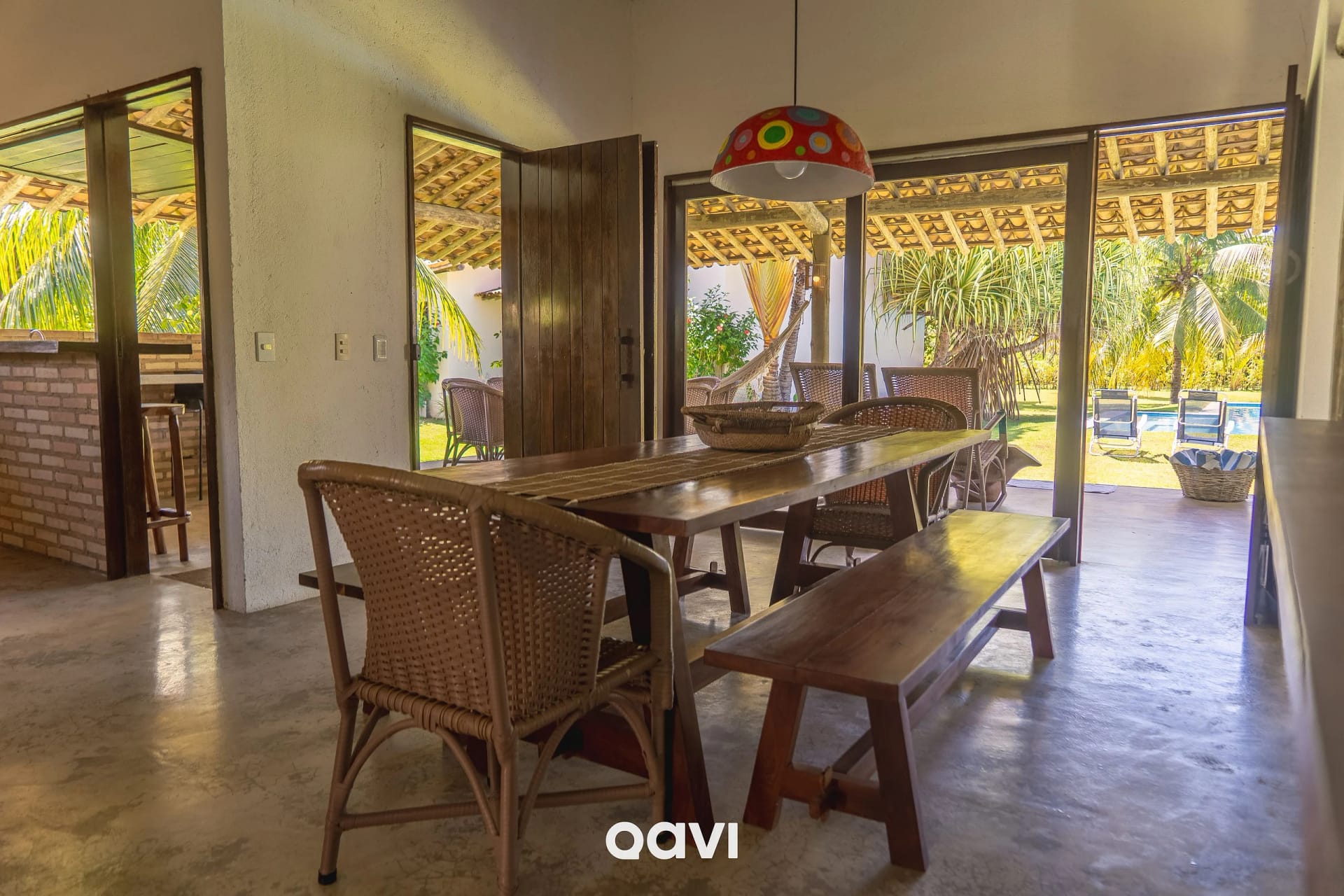 Living Room — Casa com Piscina Manatí Milagres by Qavi