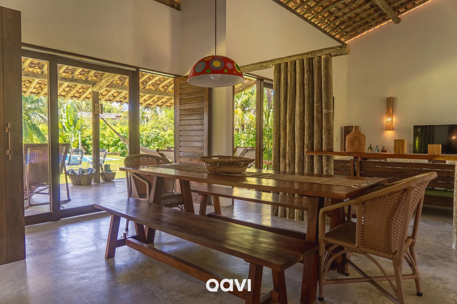 Living Room — Casa com Piscina Manatí Milagres by Qavi