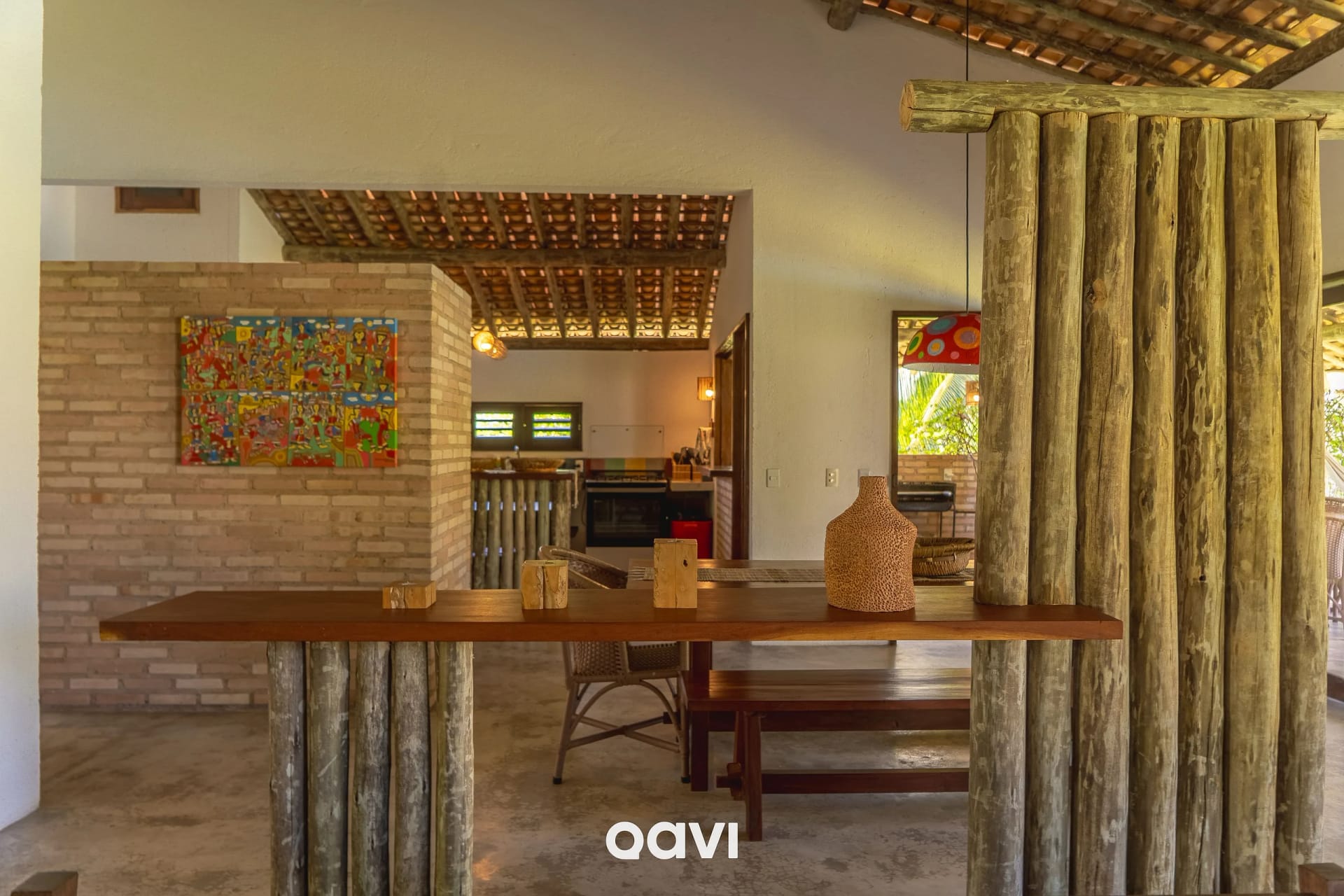 Living Room — Casa com Piscina Manatí Milagres by Qavi