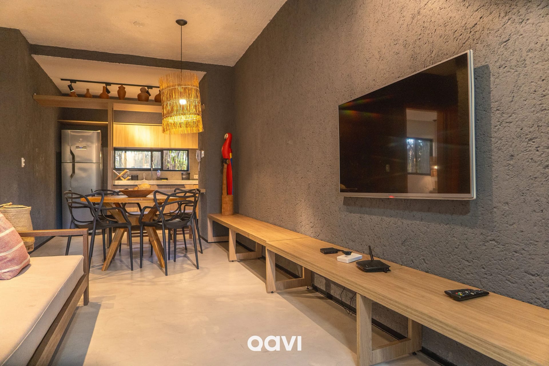 Sala de Estar — Apartamento Design Villas Patacho Milagres by Qavi