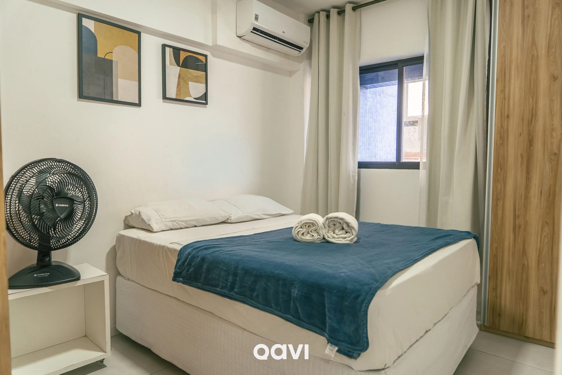 Bedroom — Apartamento no Edifício Time em Maceió by Qavi