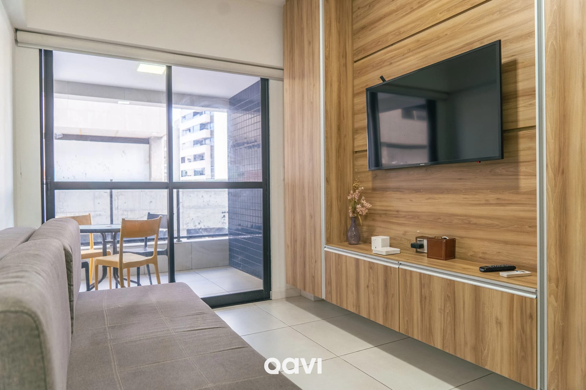 Balcony / Terrace — Apartamento no Edifício Time em Maceió by Qavi