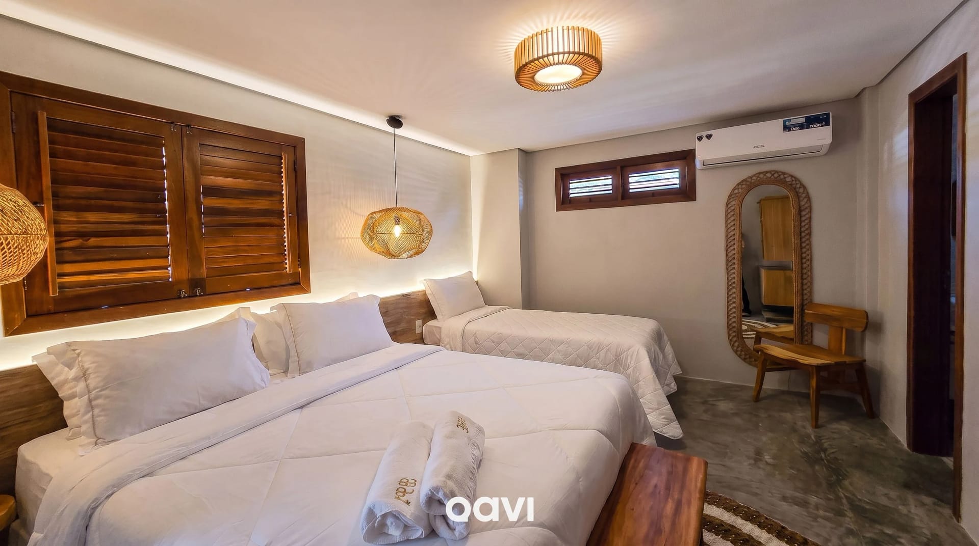Bedroom — Chalé Buriti Vila Mar Resort by Qavi