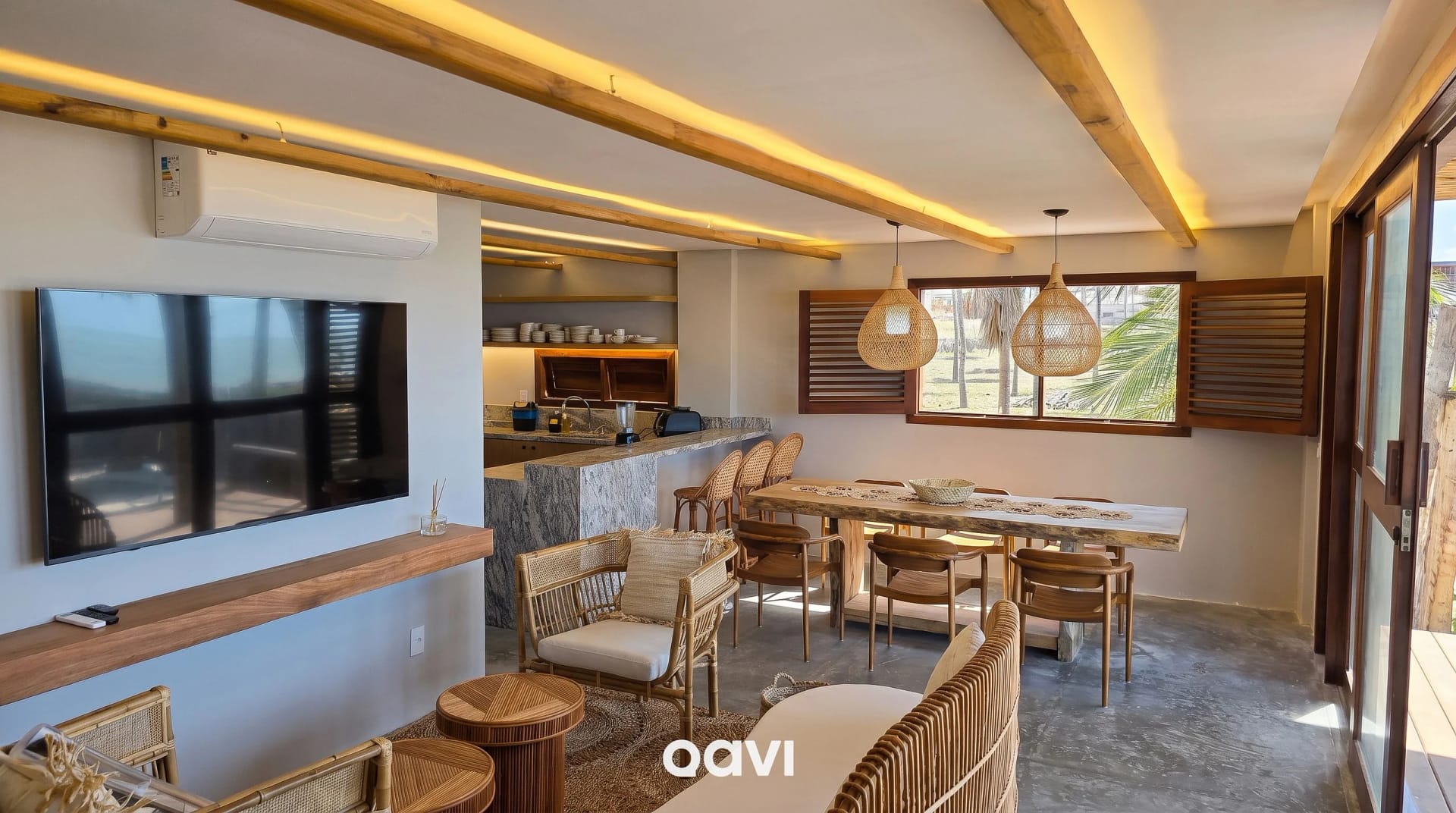 Living Room — Chalé Buriti Vila Mar Resort by Qavi