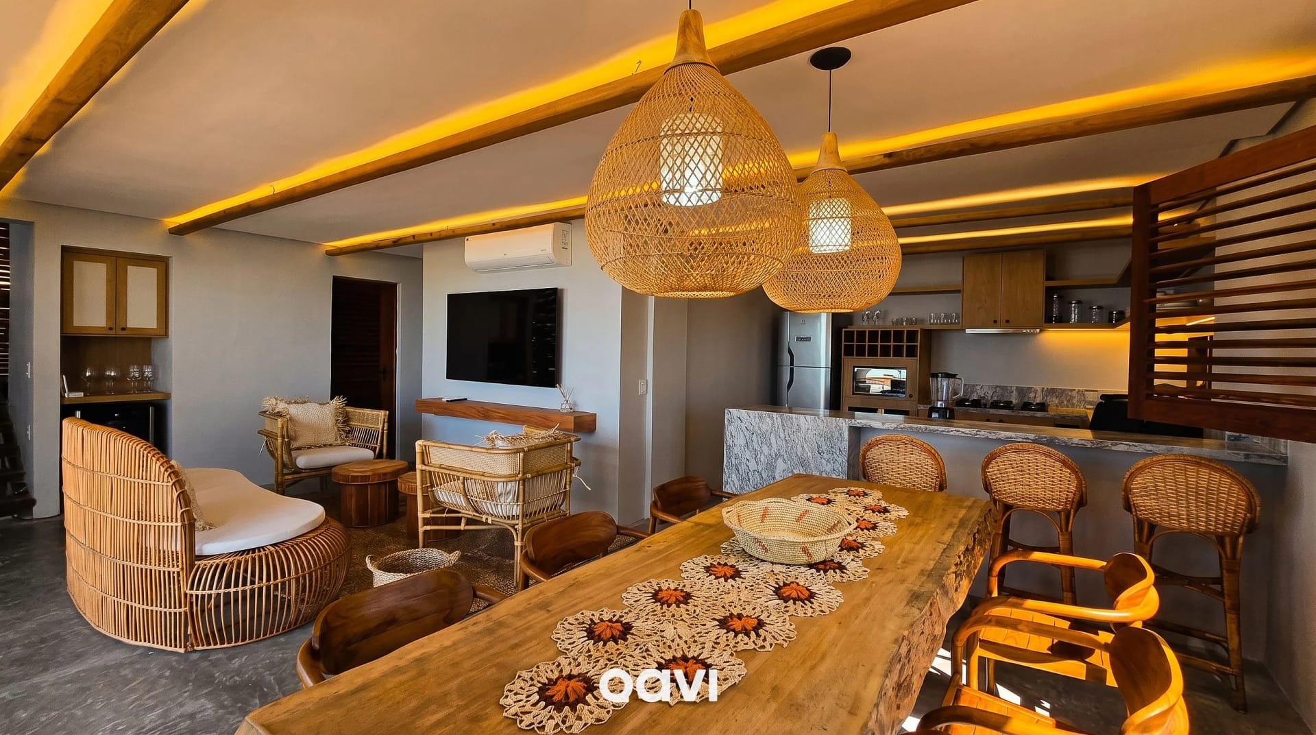 Dining area — Chalé Buriti Vila Mar Resort by Qavi
