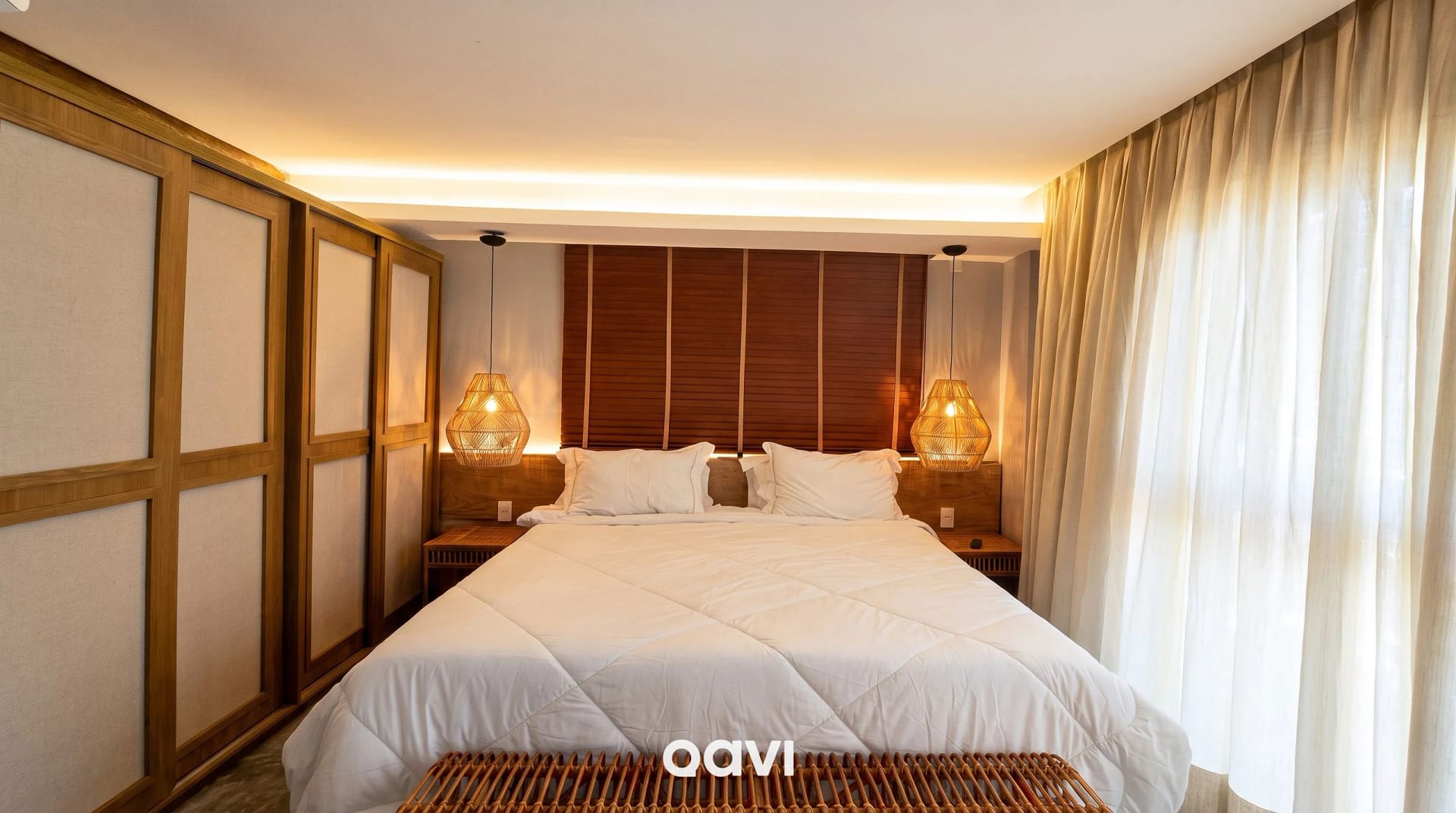 Bedroom — Chalé Buriti Vila Mar Resort by Qavi