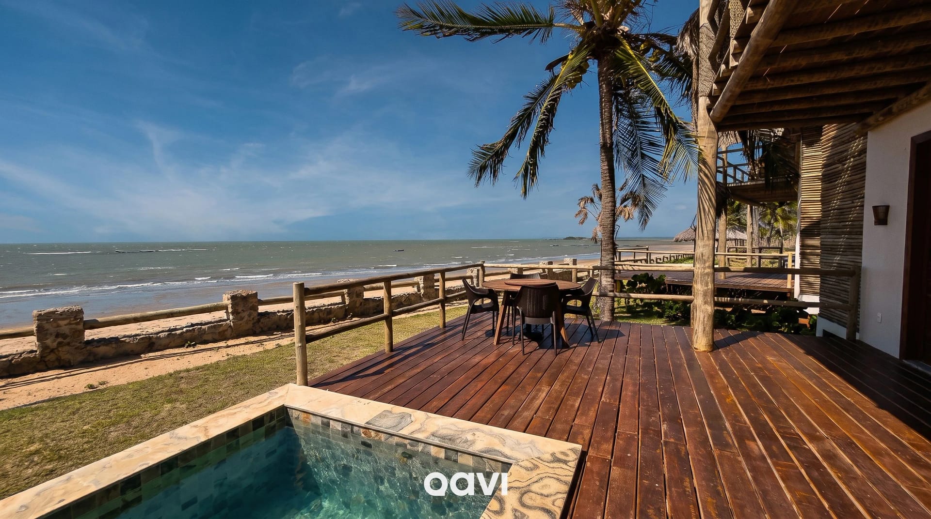 Swimming pool — Chalé Buriti Vila Mar Resort by Qavi