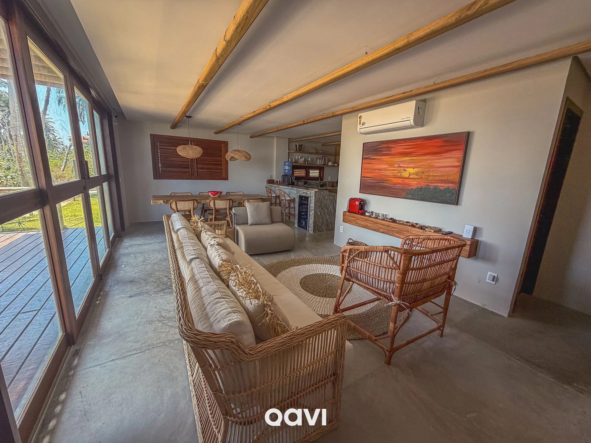 Living Room — Chalé Mandacaru Vila Mar Resort by Qavi