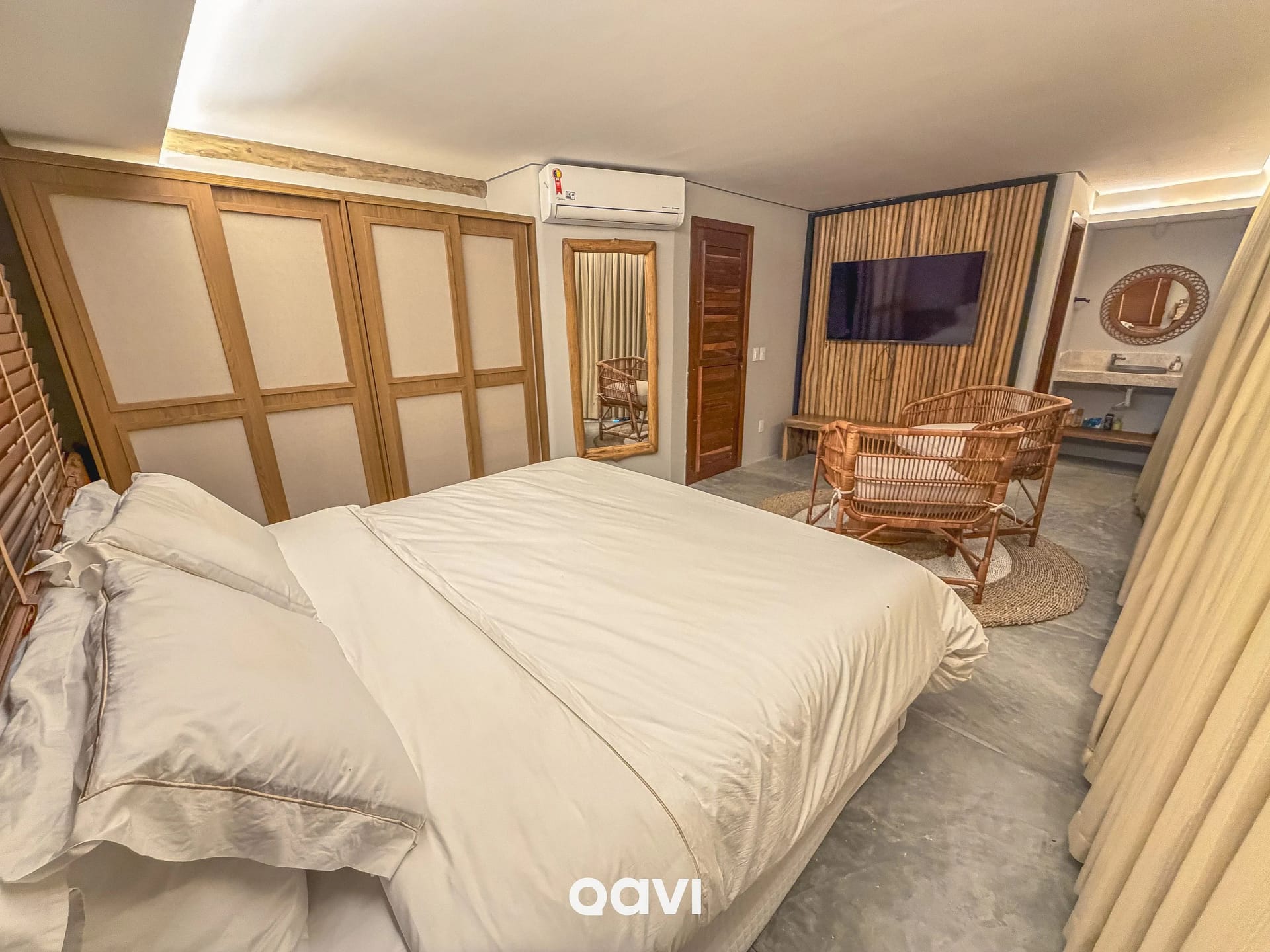 Bedroom — Chalé Mandacaru Vila Mar Resort by Qavi