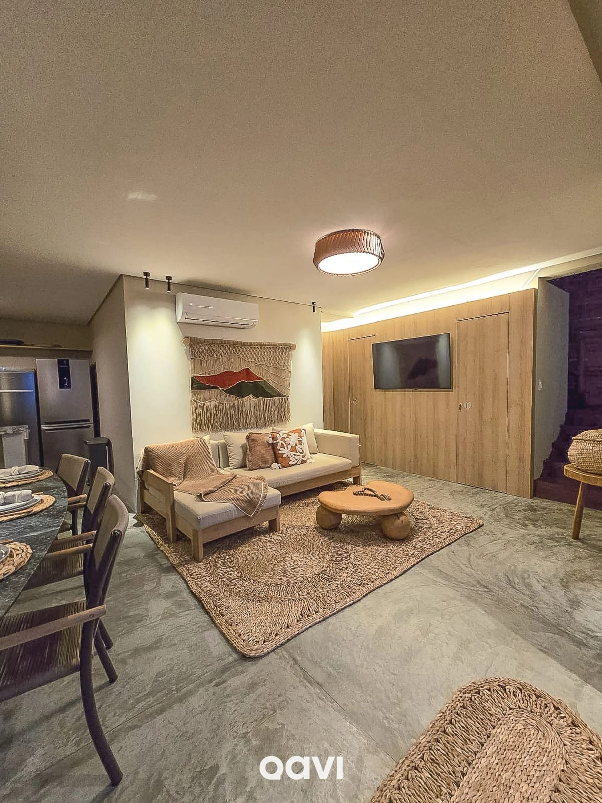 Living Room — Chalé Jatobá Vila Mar Resort by Qavi