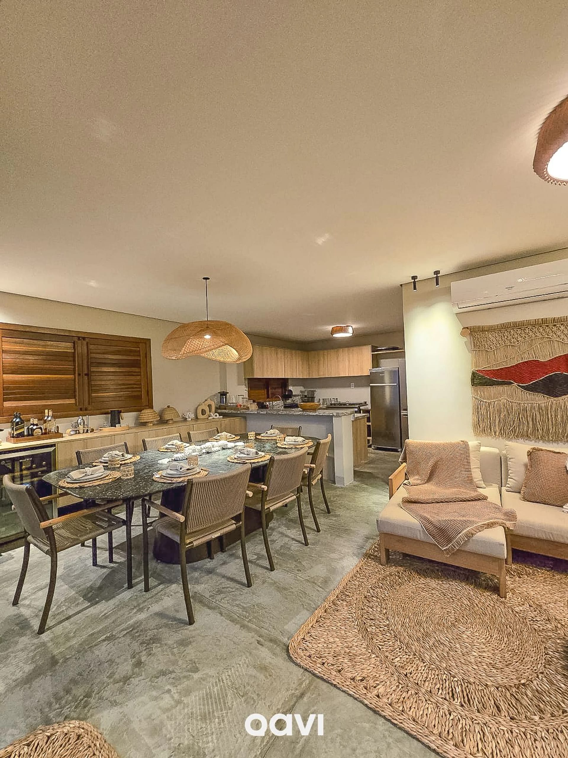 Living Room — Chalé Jatobá Vila Mar Resort by Qavi