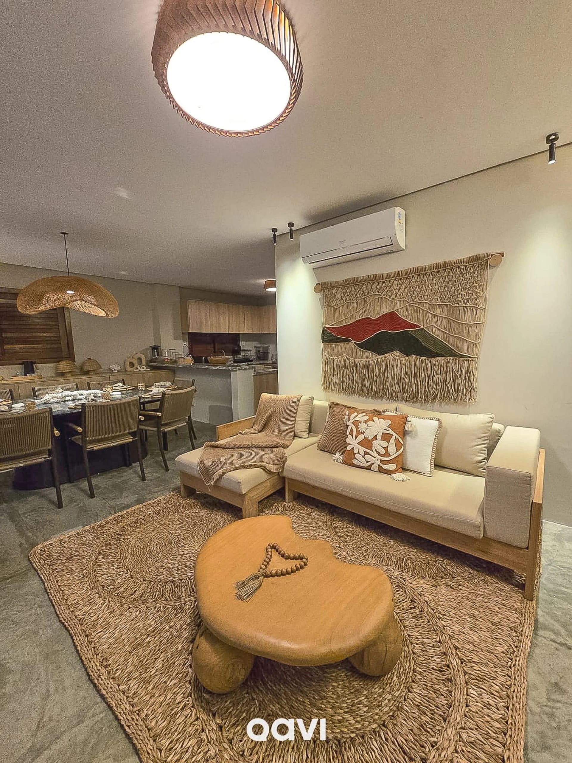 Living Room — Chalé Jatobá Vila Mar Resort by Qavi