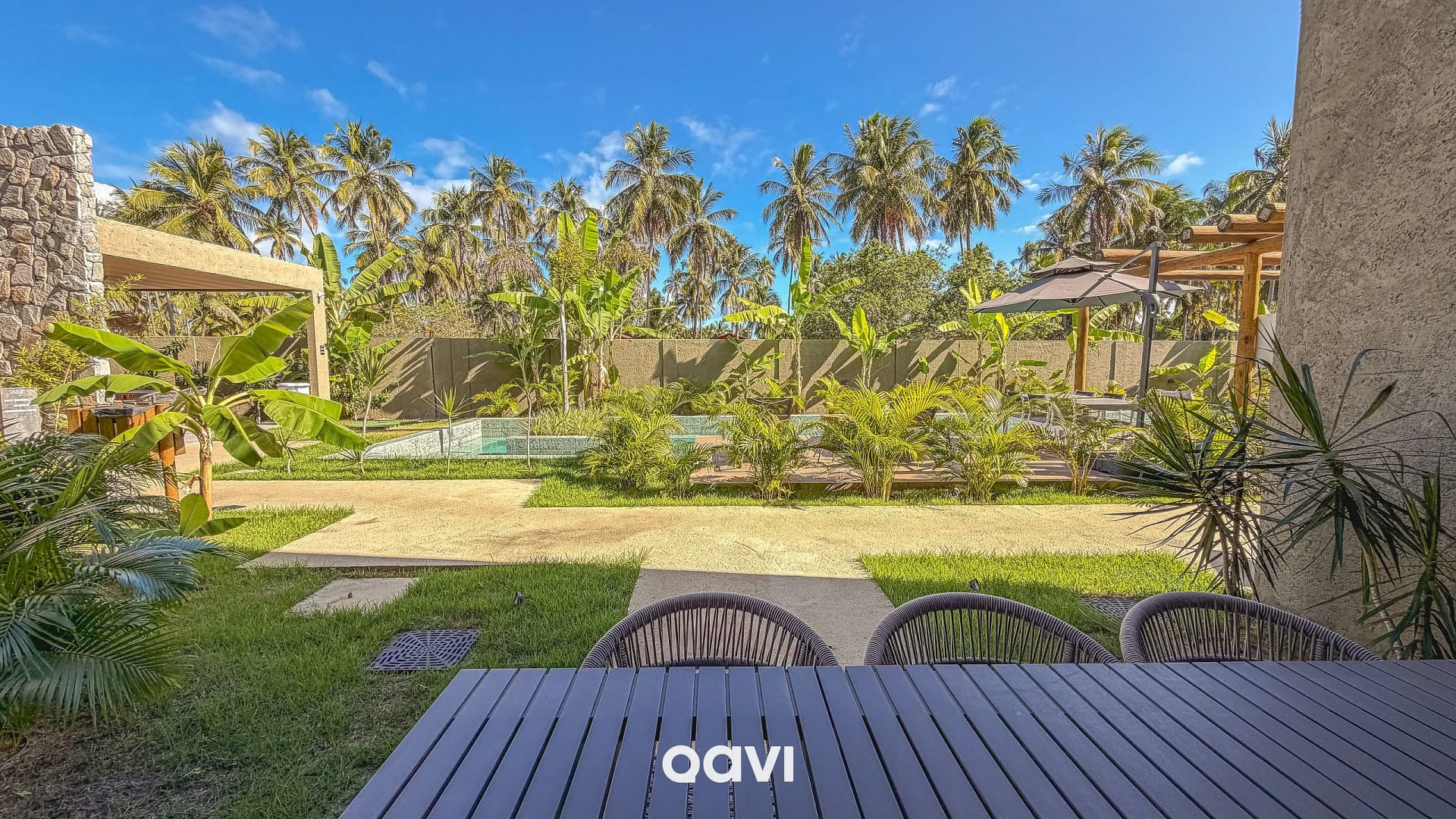 Área y comodidades — Apartamento Vista Piscina Azuk Patacho by Qavi