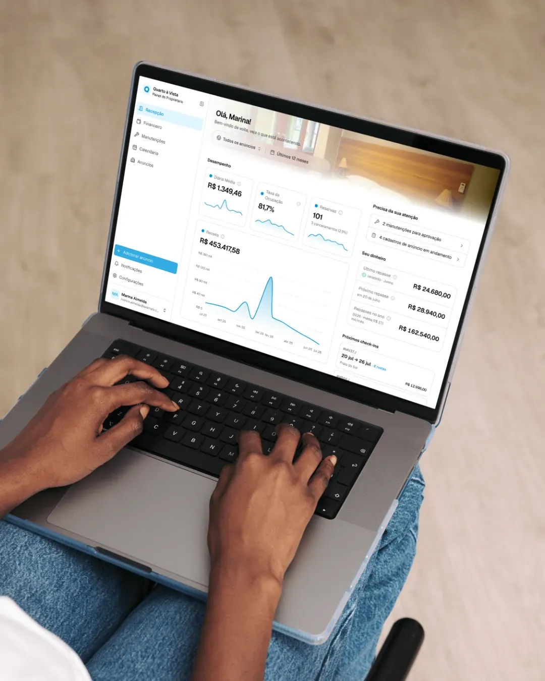 QAVI system dashboard